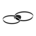 Eglo Taklampa Amandolo Stål Svart 19.5W 2400lm - 827-865 Justerbar Vit + RGB | Dimbar
